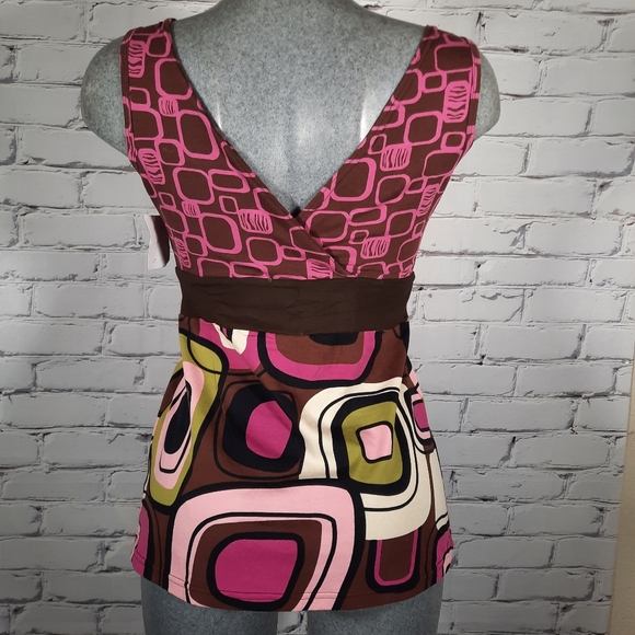 Joyous & free embellished waist tank top size s - Picture 2 of 9